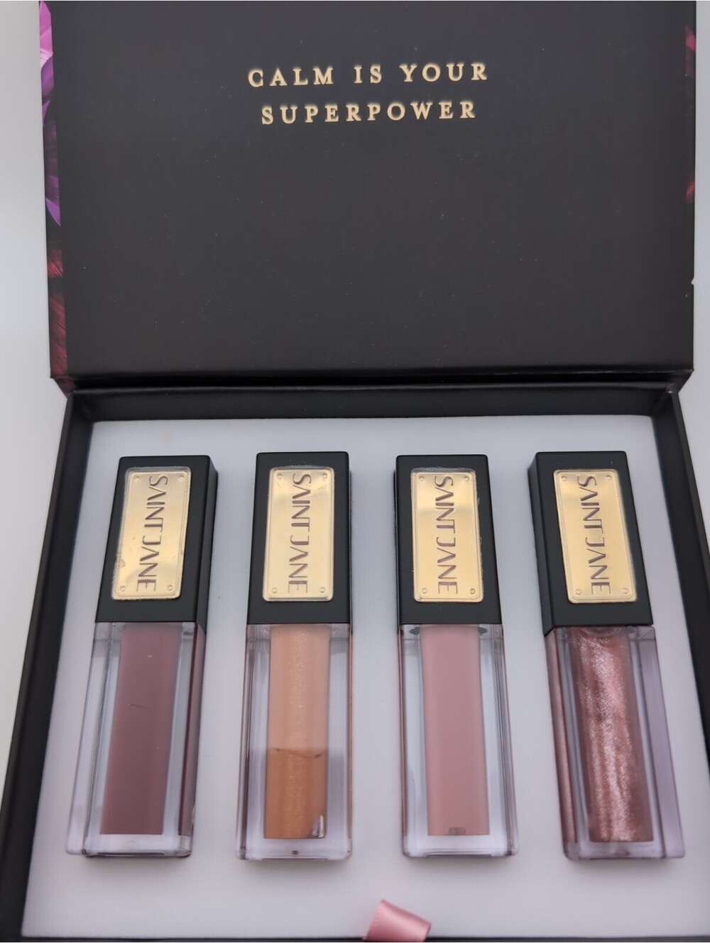 SAINT JANE Luxury Lip Oils 4 Shades: Alchemy, Cloud, Bliss, Mystic .07oz